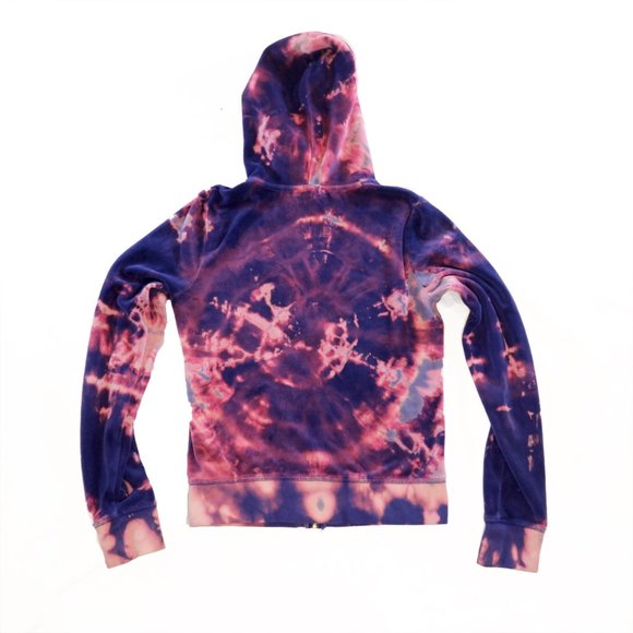 Juicy Reverse Dyed Zip Sweater - Picture 4 of 8